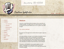 Tablet Screenshot of creatievekookstudio.nl